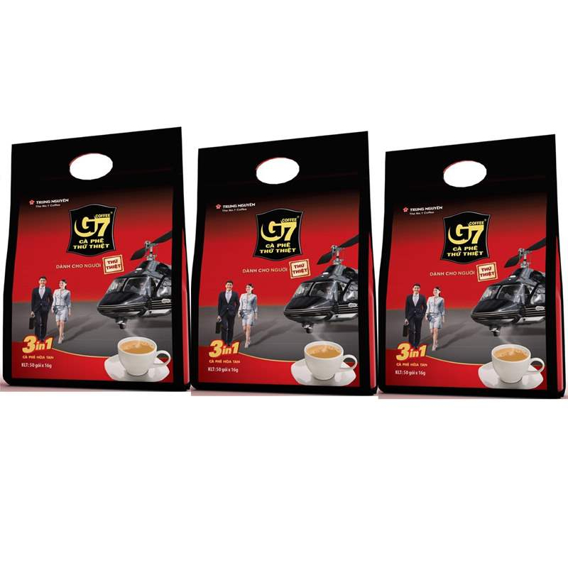 Cà phê hòa tan G7 3in1 50 x 16gr