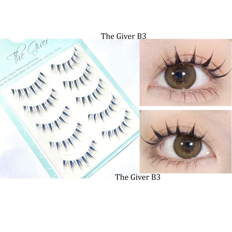 MẪU MI TỰ NHIÊN THE GIVER - B1 B2 B3 B4 B6 B8