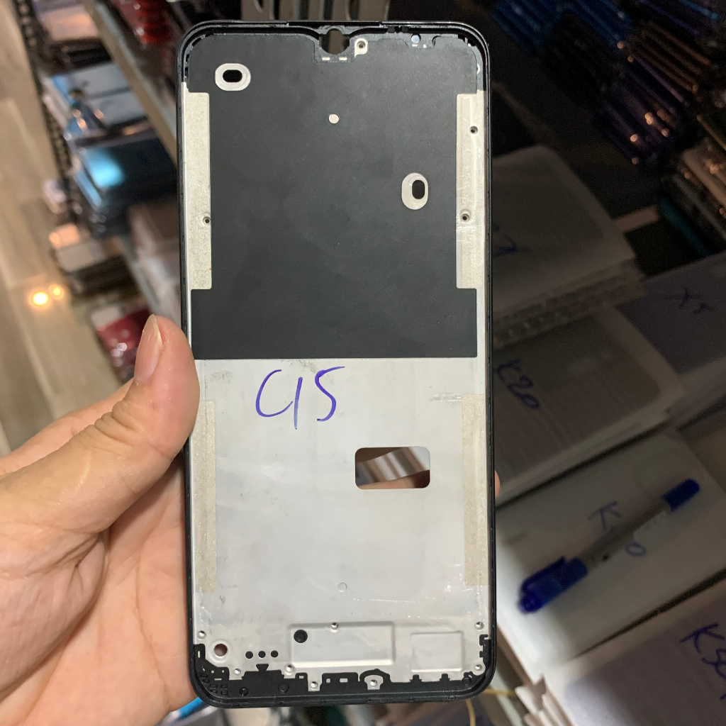 Sườn đỡ màn realme c15 zin