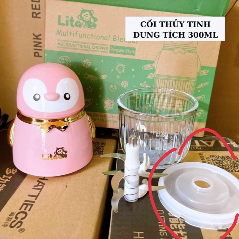 Nắp nhựa máy xay lita 8 lưỡi dao