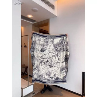 Khăn dạ vuông D.i.o.r cao cấp 140cm*140cm