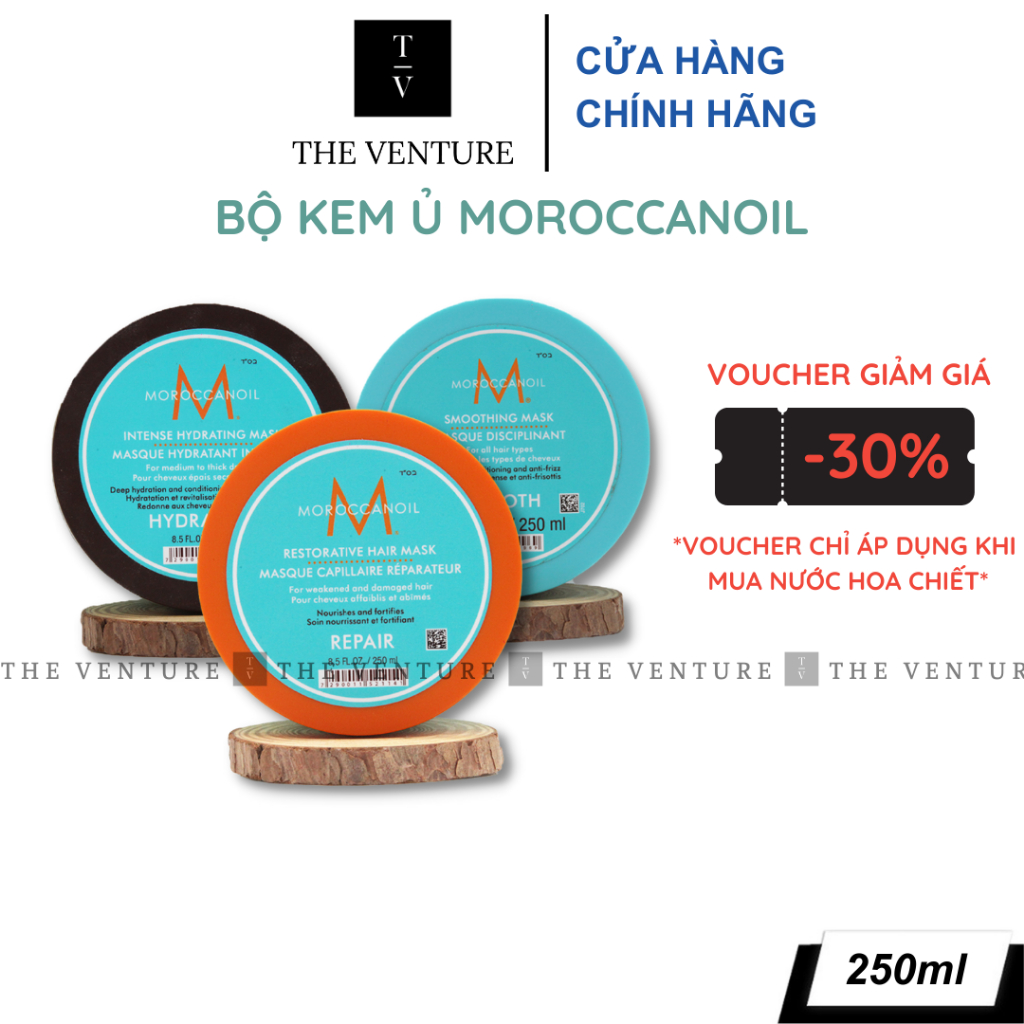 Kem Ủ Phục Hồi, Hư Tổn Tóc , Dưỡng Ẩm Sâu Moroccanoil Restorative Hair Mask , Intense Hydrating Mask