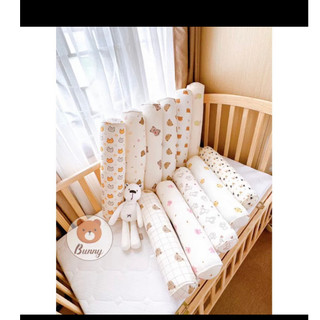 Gối ôm xô Muslin organic cao cấp cho bé Bunny