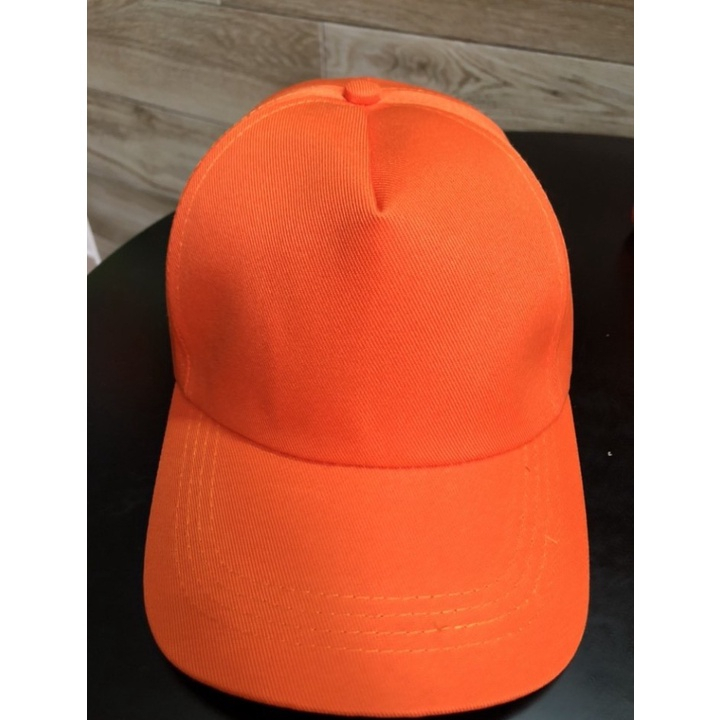 Nón Kết Trơn, Mũ Lưỡi Trai Trơn Basic Nhiều Màu Chất Vải Poly Thoáng Mát Khóa Dán Form Đẹp