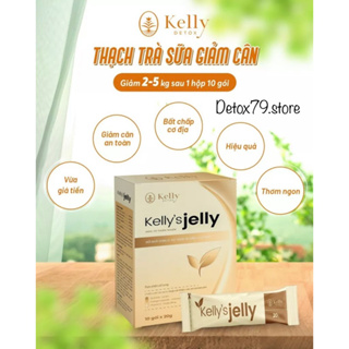 Thạch trà sữa giảm cân KELLY S JELLY Chính Hãng