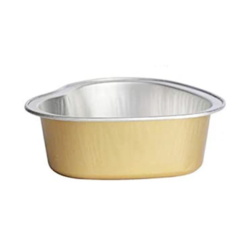 Chén nấu sáp wax lông lá nhôm ROLADO hình trái tim