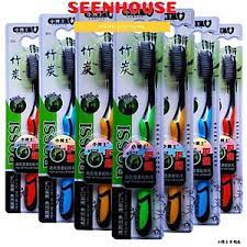 Bàn chải đánh răng Bossi 921 Hàn Quốc chính hãng bàn chải đánh răng than tre hoạt tính lông mềm mịn