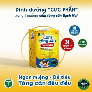 Cốm tăng cân bạch mai