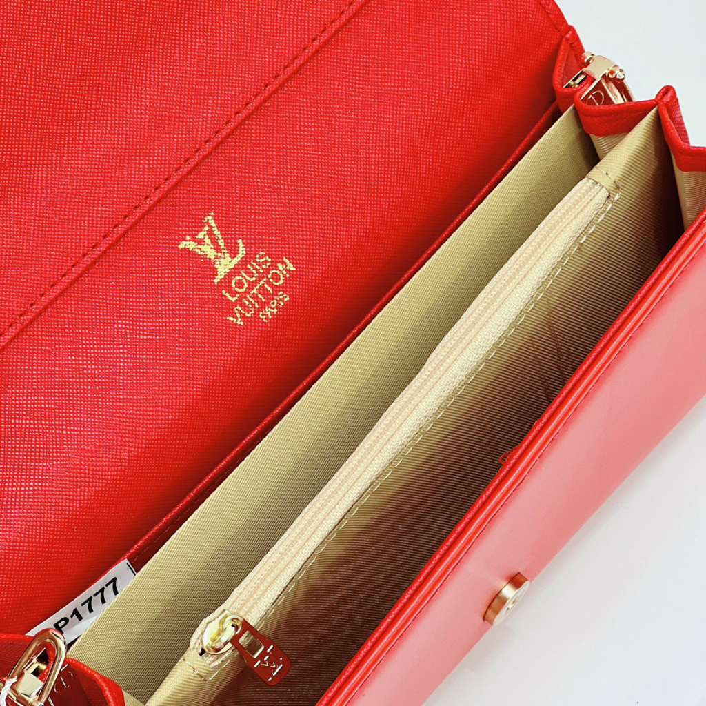 Clutch LV Cầm Tay Có Dây Đeo Chéo Tháo Rời Nhiều Màu Size 20 và 25 Fullbox SNT130052