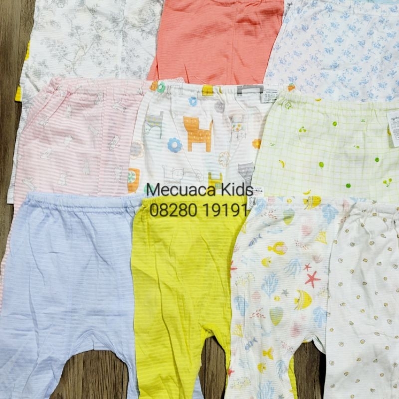 Quần lửng cotton giấy/cotton xước cho bé trai bé gái xuất hàn các hãng