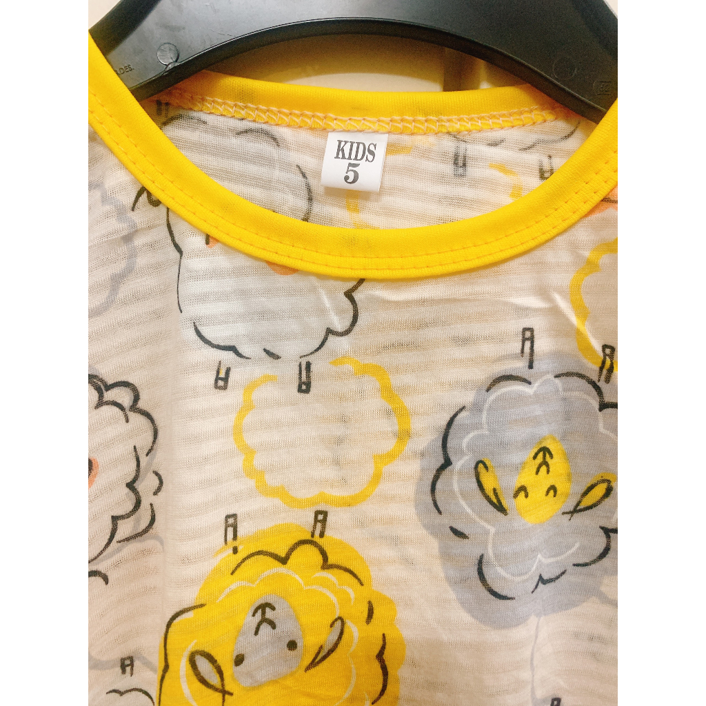 Bộ Cộc Tay Cotton Giấy Cho Bé Trai Bé Gái, Đồ Bộ Mùa Hè Chất Cotton Sợi Tre Cho Bé