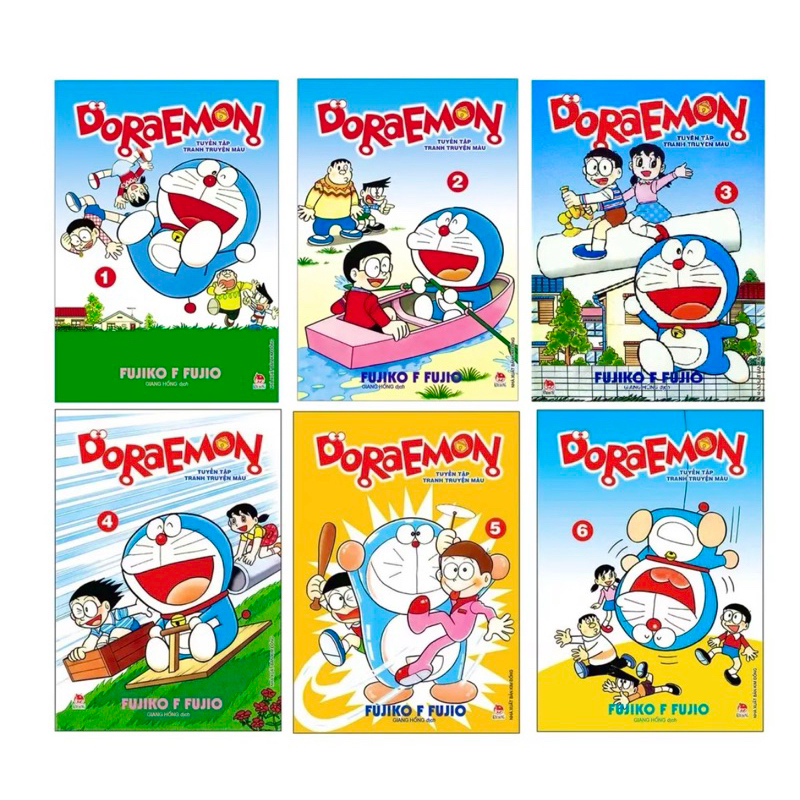 Truyện Tranh Doraemon - Tuyển Tập Tranh Truyện Màu - Fujiko F. Fujio (Lẻ Tập)