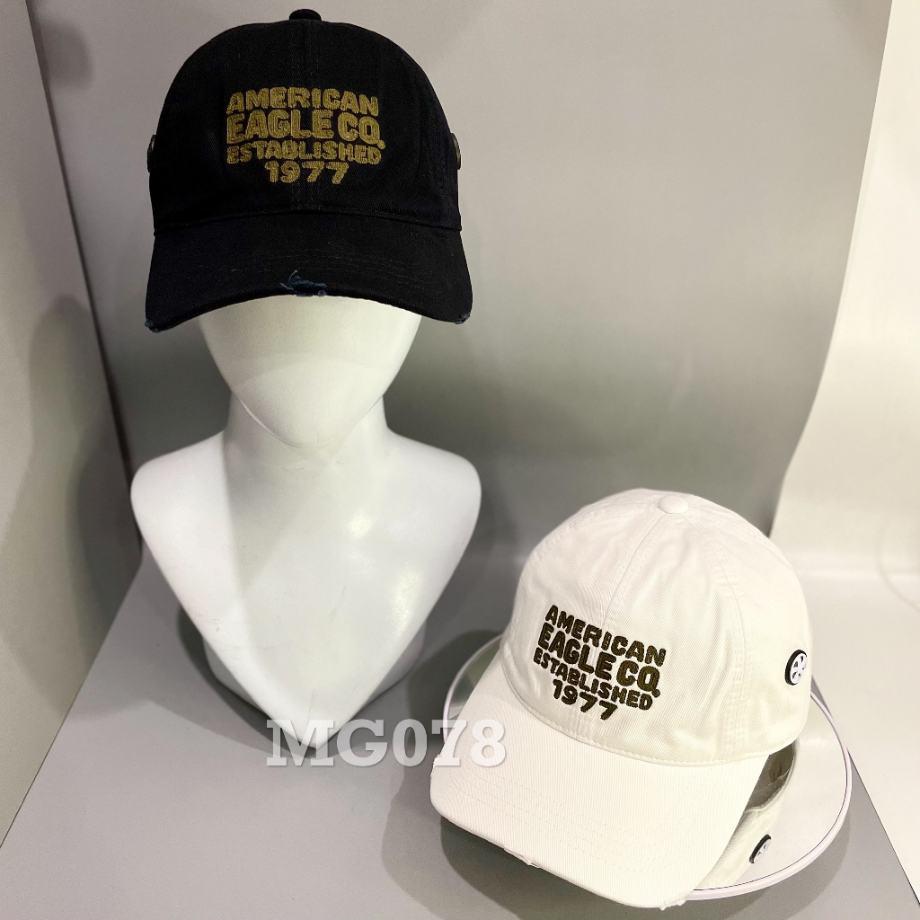 Nón kết Mũ lưỡi trai polo thể thao nam nữ màu đen thêu American 1977 MG078