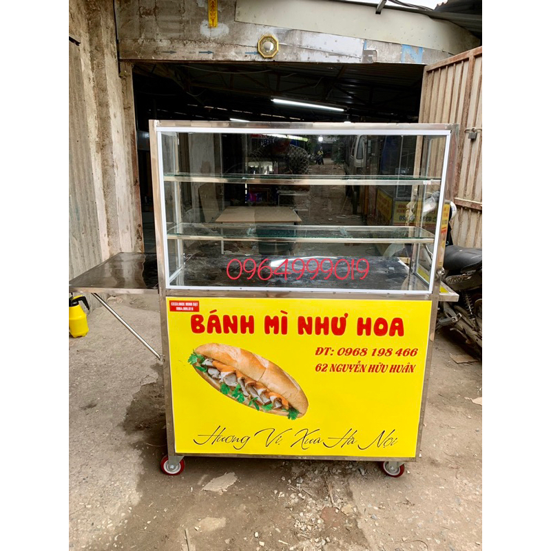 Xe bán hàng cao 1m4 rộng 60 -dài 90