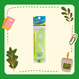 Thước kẻ parabol winq qui lực ql-01 / ql01 màu xanh lá