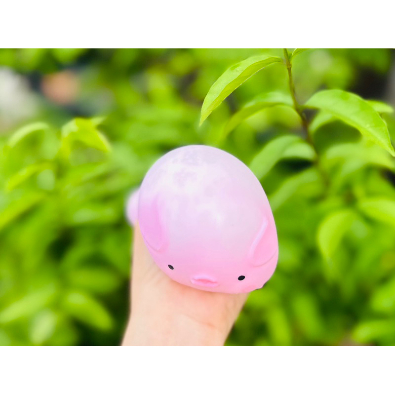 Mochi Heo Hồng Cute Đồ Chơi Bóp Tay Giảm Căng Thẳng
