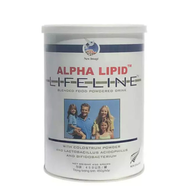 Sữa non Alpha Lipid Lifeline New Zealand 450g