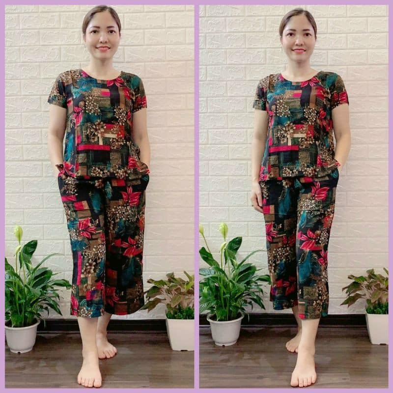 Đồ bộ trung niên cho mẹ - bộ người già đẹp