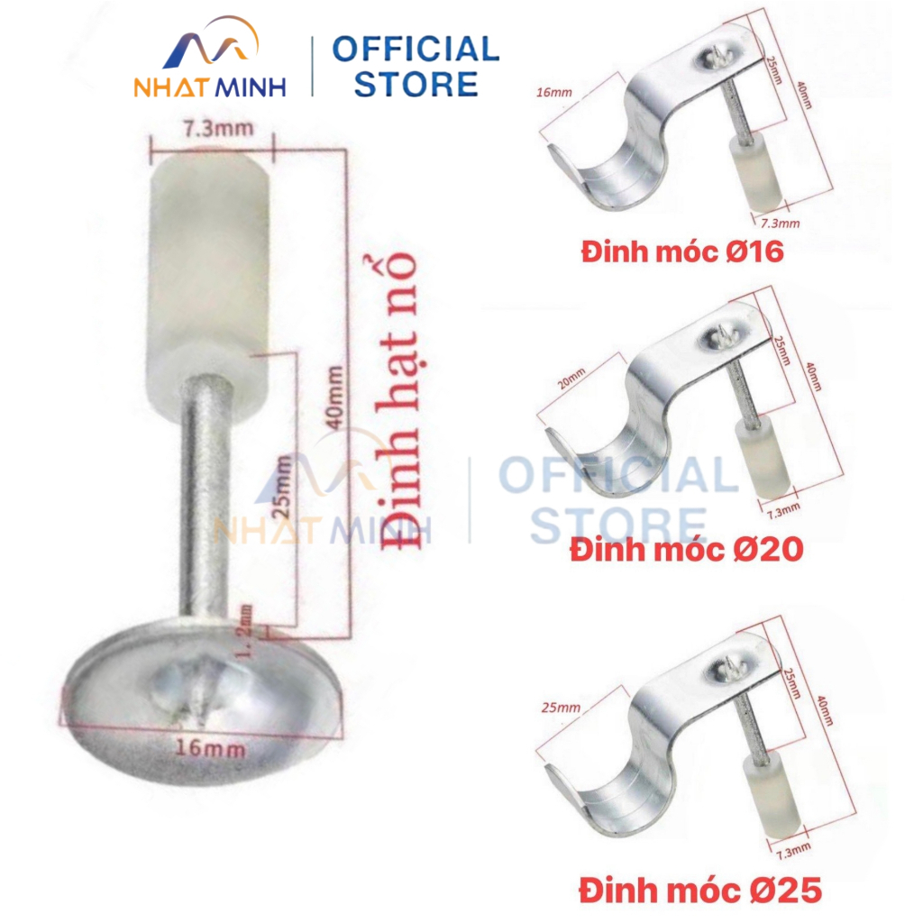 Đinh Hạt Nổ, Đinh Móc Hạt Nổ Dùng Cho Súng Bắn Đinh Hạt Nổ