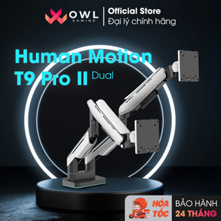 Giá treo / Arm màn hình Human Motion T9 Pro II Dual (Hàng chính hãng)
