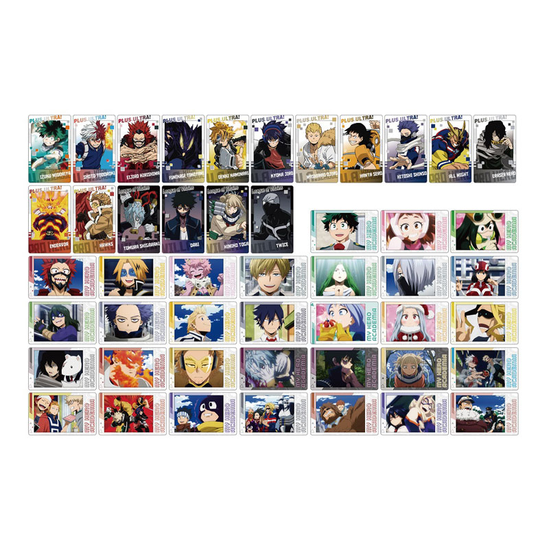 Gói nhân phẩm snapmide 2, 3A, 3B, 4A, 4B học viện siêu anh hùng My Hero Academia