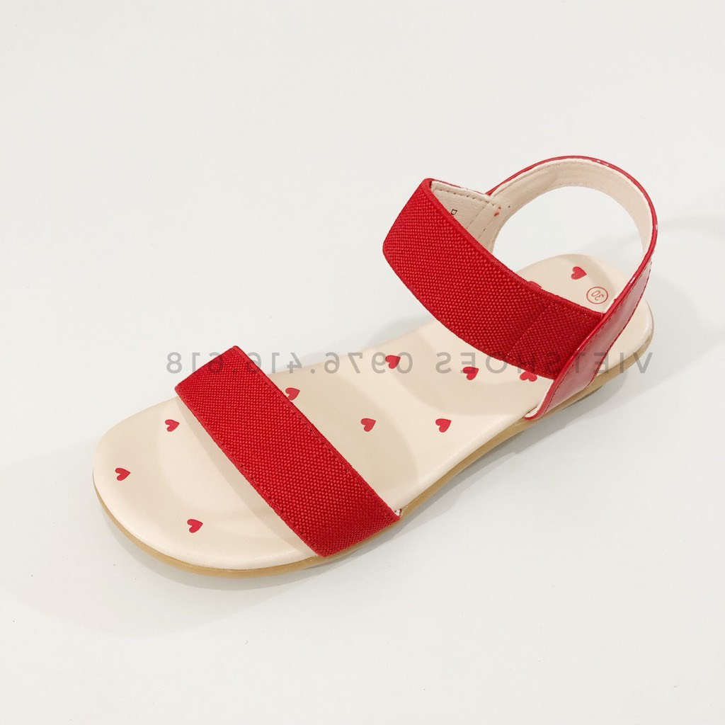 Dép sandals Biti.s ❤️FREE SHIP❤️Quai chun bé gái DTG000788 HONG-DO size 32-35