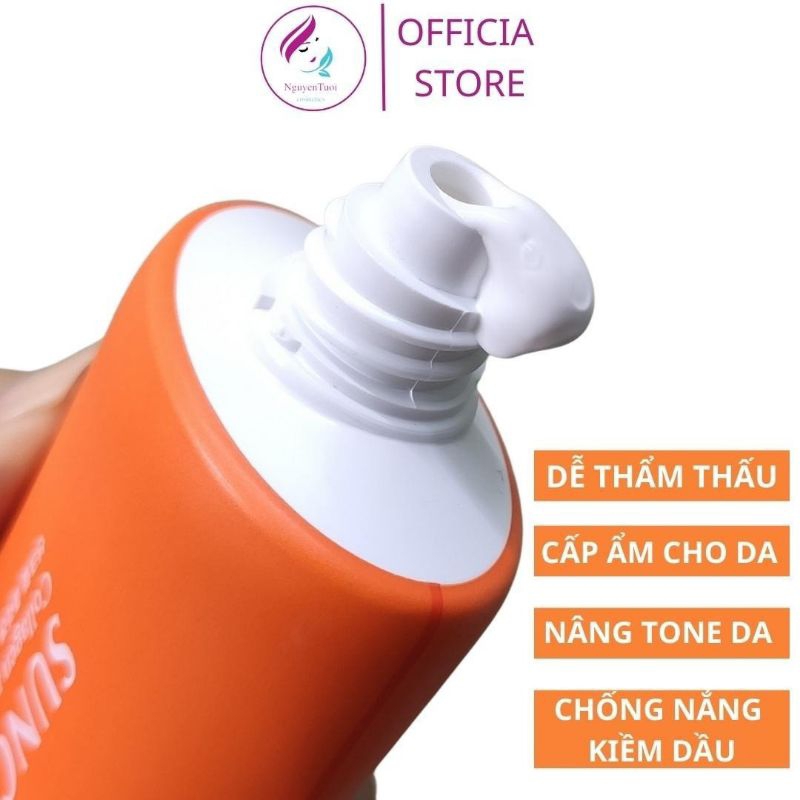 Kem chống nắng Cywhite SunCream  Collagen Mild Sun SPF 50 Pa++++ 100ml