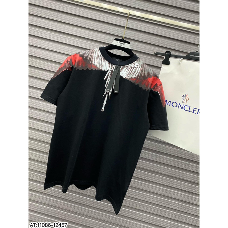 Áo Thun In 5D Họa Tiết Cánh Chim Đại Bàng Cực Chất Dành Cho Nam Nữ Cháy Phố Hàng Chuẩn Unisex