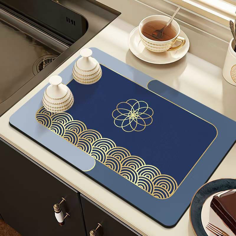 Thảm lau chân bali họa tiết dễ thương, Giao màu ngẫu nhiên