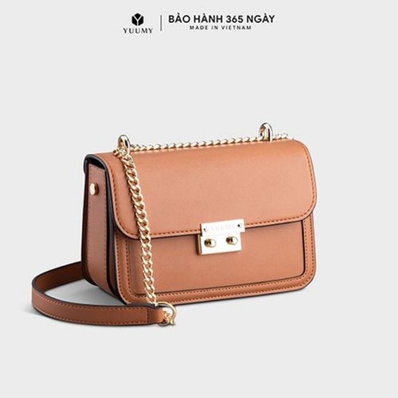 Túi đeo chéo da nữ khóa cao cấp Yuumy Seasand YN144 nhiều màu