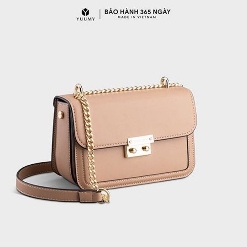 Túi đeo chéo da nữ khóa cao cấp Yuumy Seasand YN144 nhiều màu