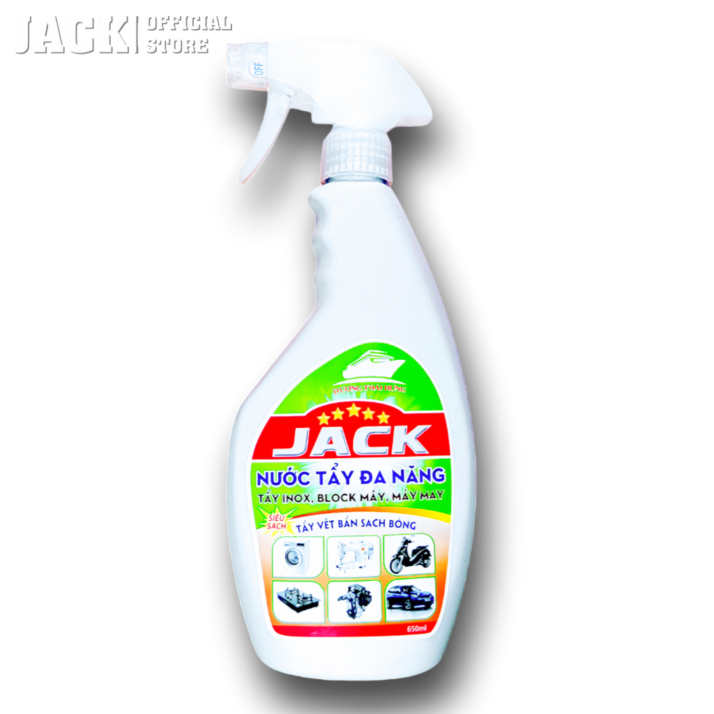Tẩy Đa Năng Siêu Sạch Jack 650ml
