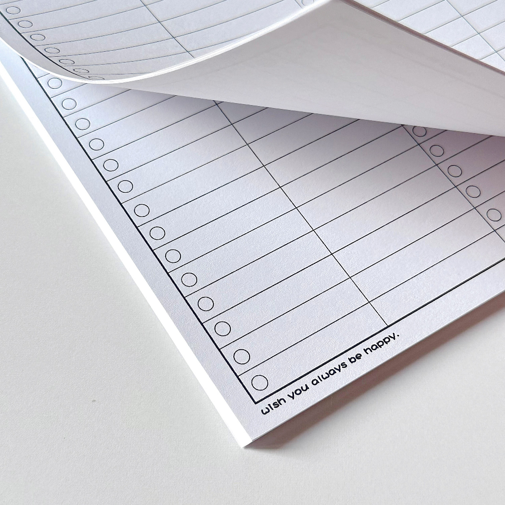 Set 50 tờ giấy B5 Happy everyday dày dặn GNB502