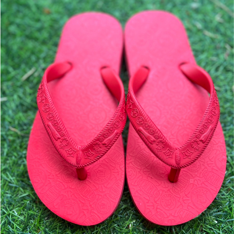 Dép Tông Lào Chính Hãng _ Màu Đỏ _Hàng Xịn Cao Cấp_Giá Sỉ_Hình Thật Shop Tự Chụp Size Unisex Nam Nữ