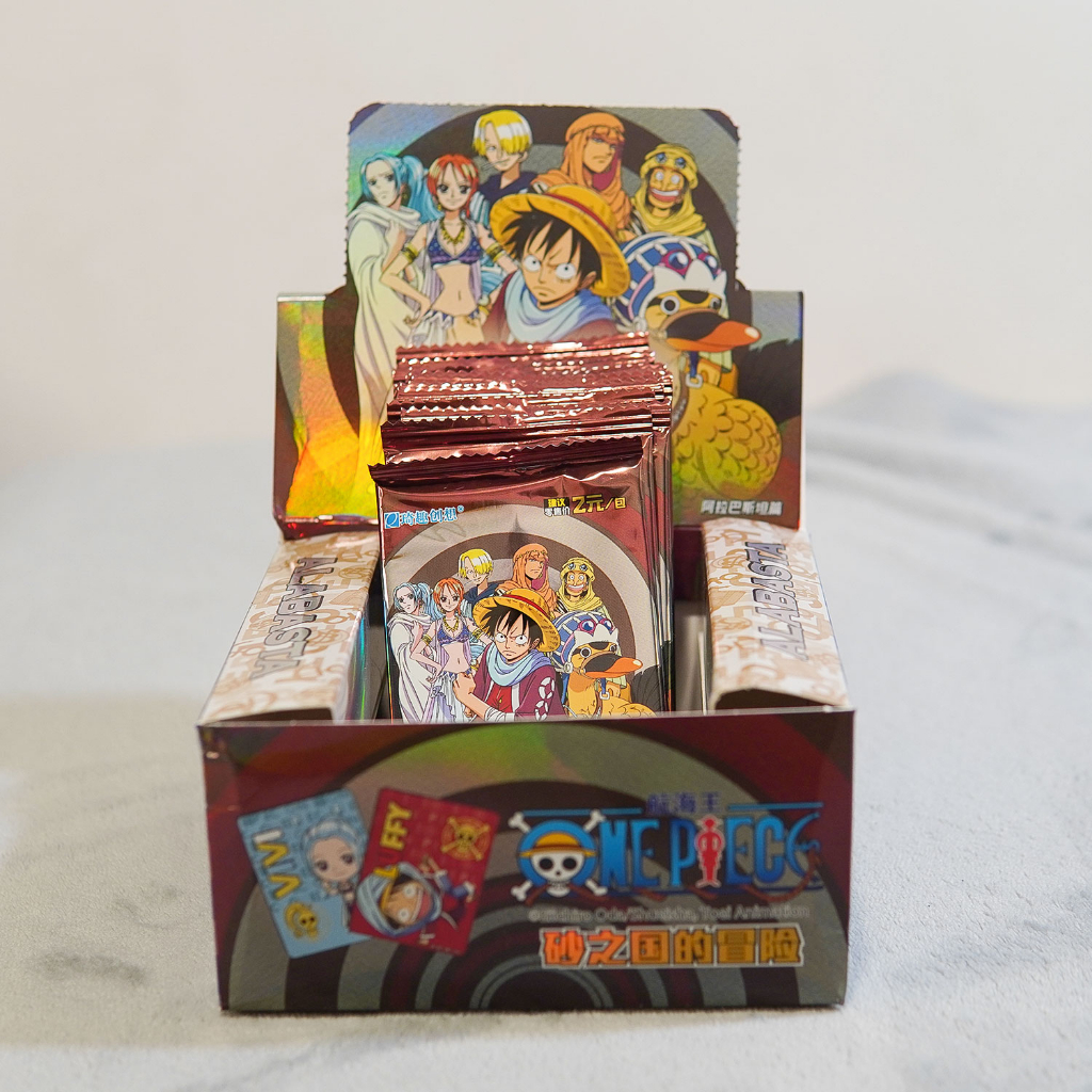 Pack Thẻ Nhân Phẩm One Piece Alabasta Loại 2  | CuVac Thẻ & Mô Hình