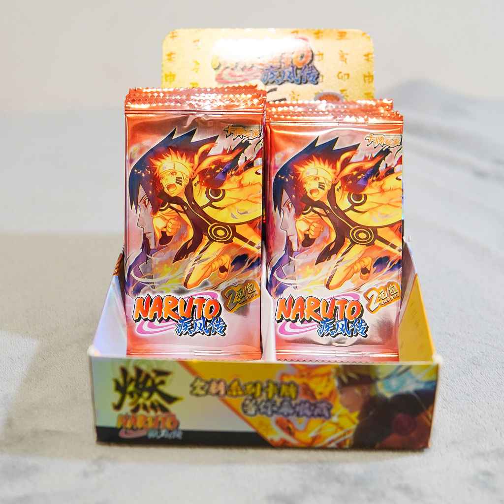 Pack Thẻ Nhân Phẩm Naruto Lục Đạo Vĩ Thú Loại 2  | CuVac Thẻ & Mô Hình