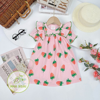 [ảnh thật][đầm cotton tiểu thư][9-22kg]