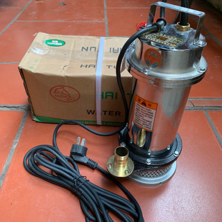 Máy bơm chìm bơm tõm inox 370w - may bom tom