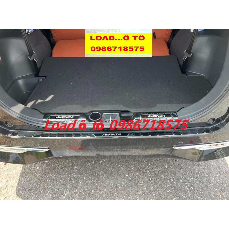 Chống Trầy Cốp Titan Trong, Ngoài Xe Toyota AVANZA 2022-2023 Mẫu Titan Chữ Bóng Gương Cao Cấp