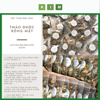 Thảo dược xông mặt gói nhỏ tiện dụng - Thảo dược xông mặt thải độc tố, sạch da, sáng da, giảm mụn