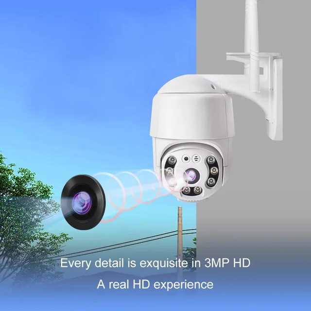 Camera Wifi Yoosee Ngoài Trời 8 LED FULL HD 1080P Quay Đêm Có Màu Hình Ảnh Sắc Nét