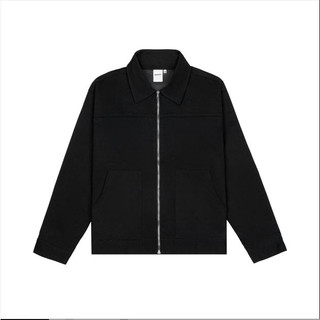 Ripofff khaki zip jacket - black/ cream