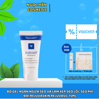Gel ngăn ngừa sẹo và làm xẹp sẹo lồi, sẹo phì đại REJUVASKIN Rejuvasil 15ml-Làm mềm và làm phẳng các vết sẹo lồi