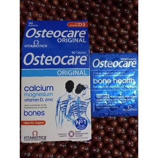 Can xi Osteocare Original Vitabiotics- 90 viên, nội địa Anh, canxi, vitamin D, kẽm, Magiê xương chắc khỏe