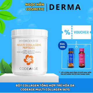 Bột collagen tổng hợp trẻ hóa da CodeAge Multi Collagen 567g - ngochan cosmetic