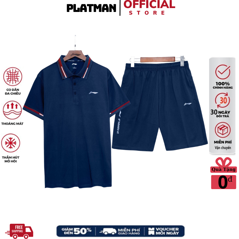 Bộ Thể Thao Nam Lining chính hãng, Bộ quần áo nam lining cực chất mẫu mới nhất năm nay