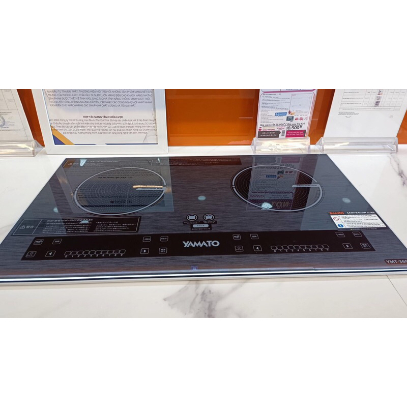 Bếp đôi 2 từ YAMATO YMT369 Nhật Bản
