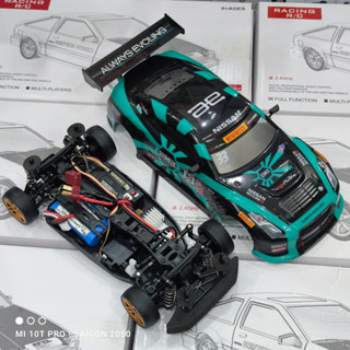 Xe điều khiển Drift tốc độ cao HBX 2188a 1/18 4WD - Xe RC drift có đèn led, pin sạc