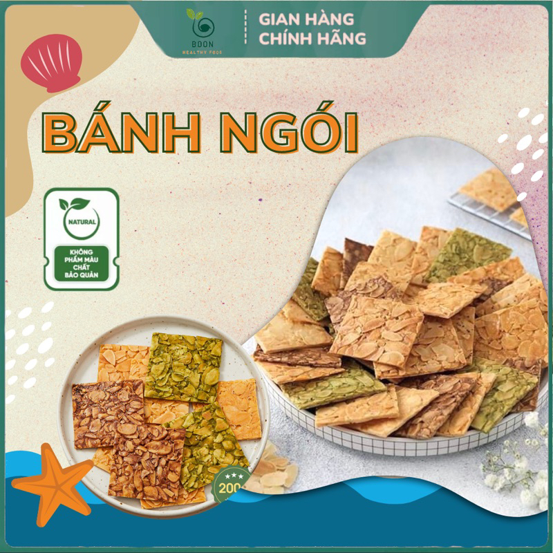 Bánh Ngói Hạnh Nhân Nguyên Cám Chuẩn Keto, Healthy - Cho Người Tiểu Đường, Ăn Kiêng, Ăn Chay - Mỏng, Thơm, Giòn Rụm