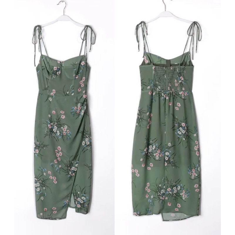 Order 15 ngày- Đầm hoa vạt xéo #901